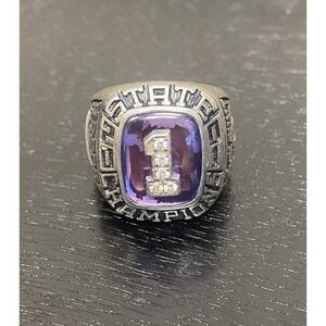 M.T. Blount 925 Sterling Silver State Championship Ring